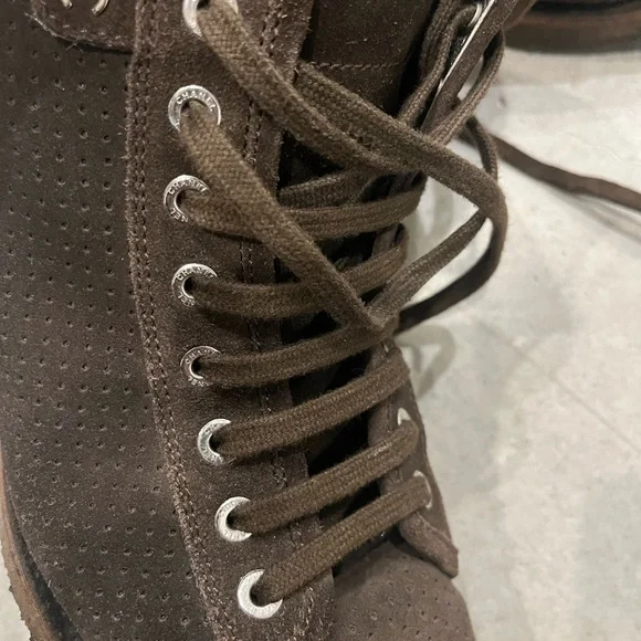 Chanel Brown Authentic Suede Boots 39 - Picture 4 of 9